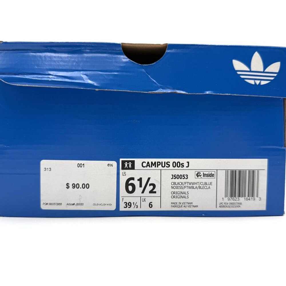6.5Y Youth / 7.5 Women's adidas Originals Campus 00s Sneakers JS0053 Black - Picture 9 of 9